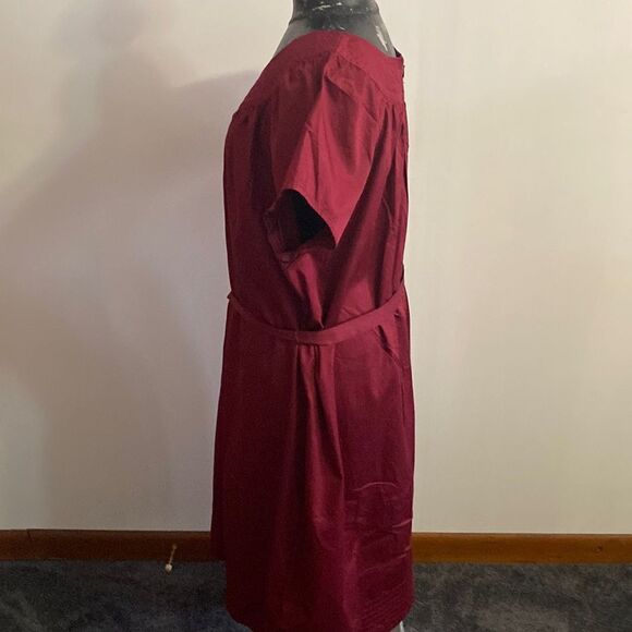 Merona dress, size 3, Burgundy (Cotton) - Picture 2 of 5